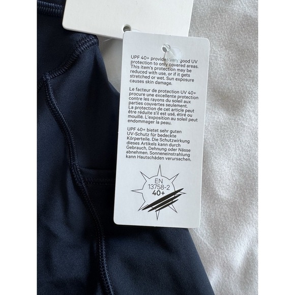 New Lululemon Fast Free HR Tight Leggings 25" Pockets Women's 6 Navy Blue $128. - Picture 7 of 16